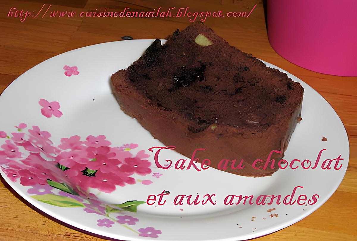 recette Cake au chocolat et aux amandes
