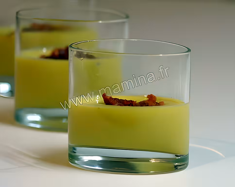 recette VERRINE DE MAÏS PIMENTE AU CHORIZO