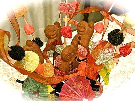 recette BOUQUET DEGUISE POUR LES MAMIES ET LE CARNAVAL