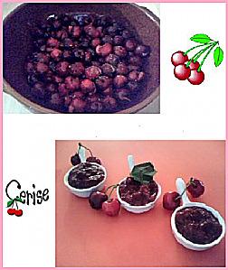 recette Compote de cerises