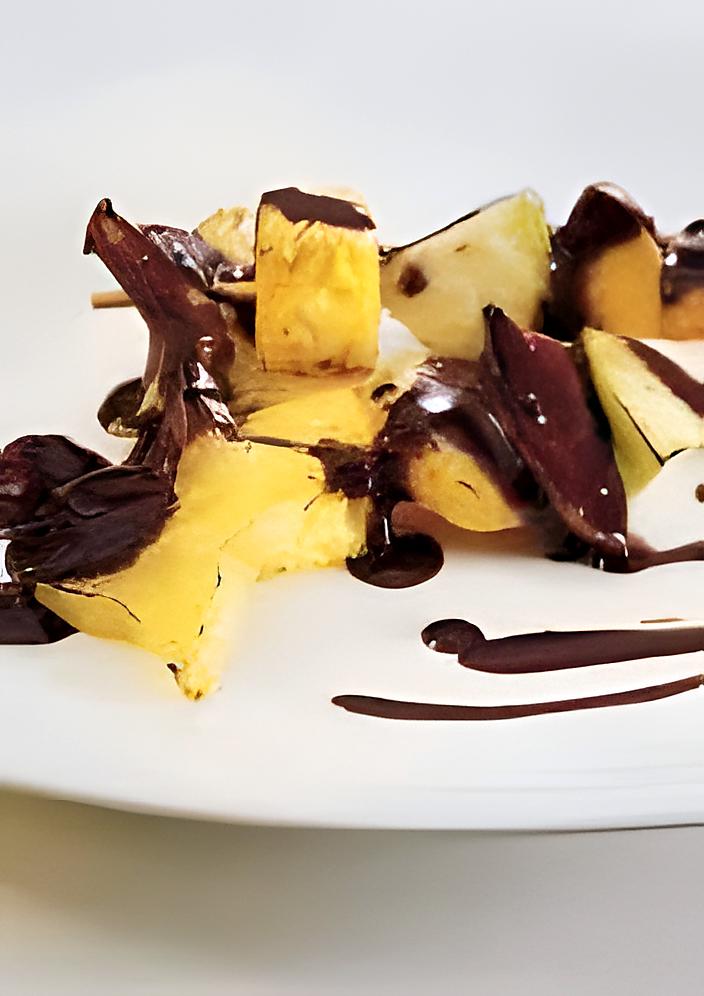 recette fruits au chocolat