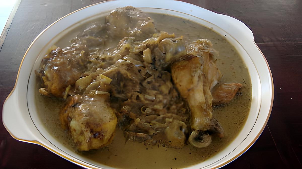 recette Poulet au gingembre et au marsala