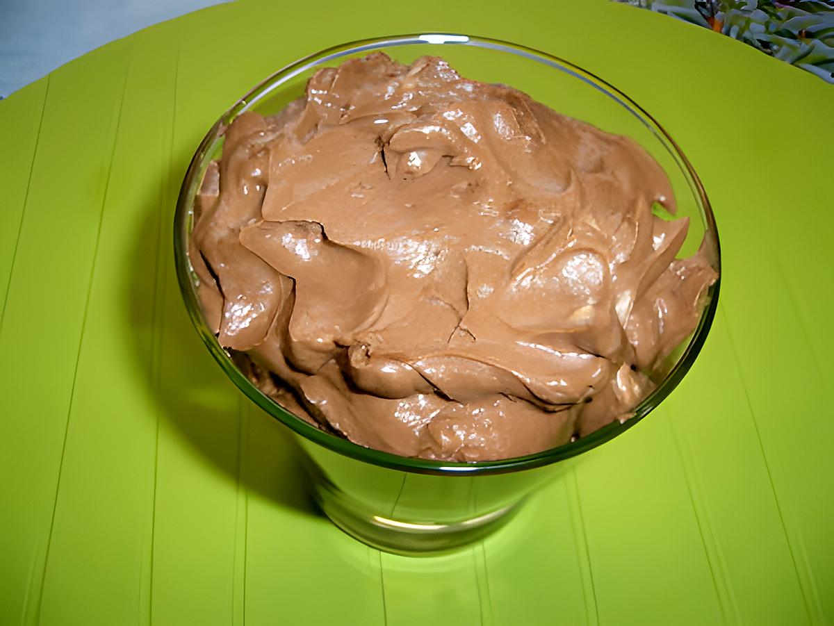 recette Mousse chocolaté au mascarpone