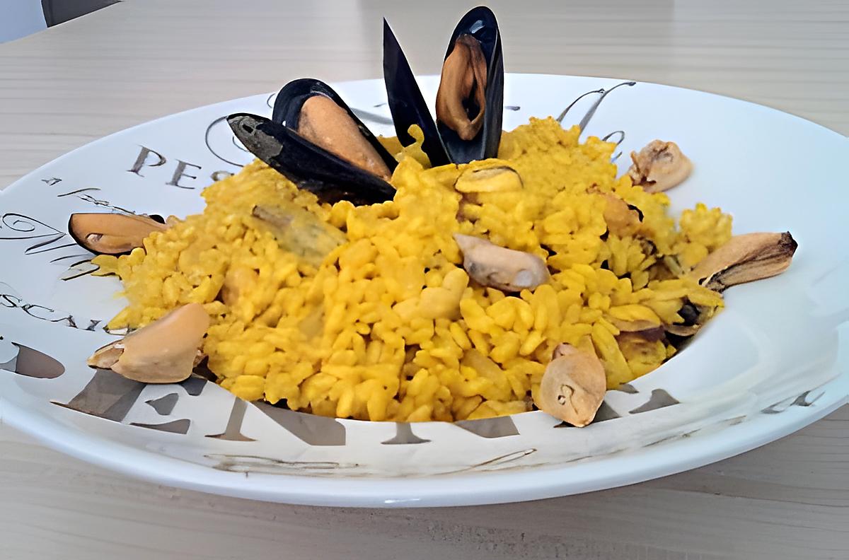 recette Risotto aux moules