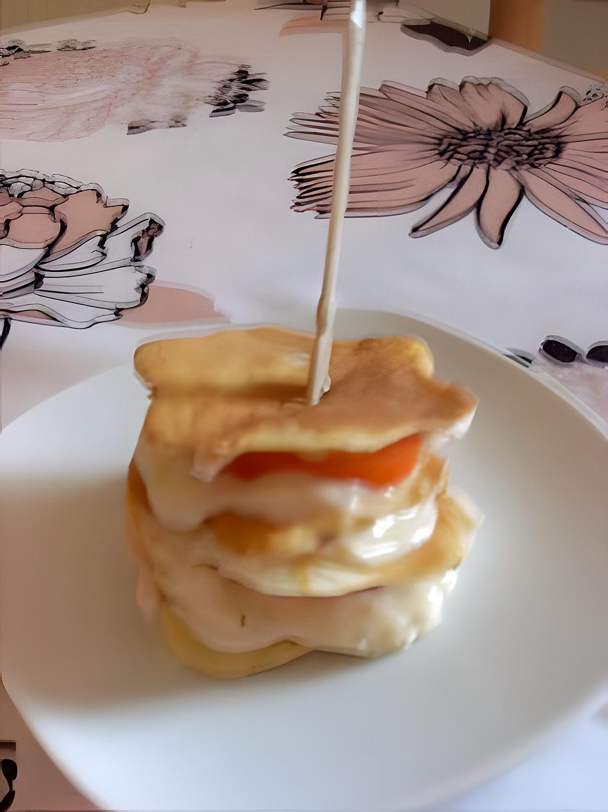 recette Milles feuille de crèpe