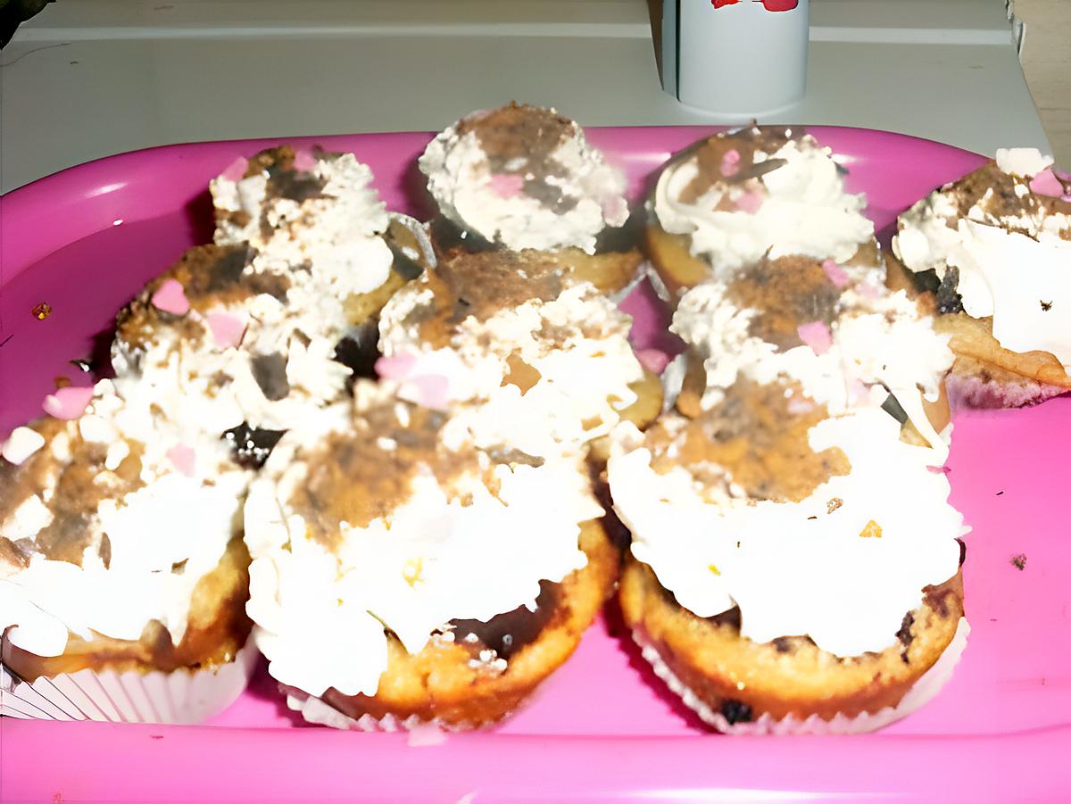 recette Cupcakes gateau au yaourt chocolat speculos