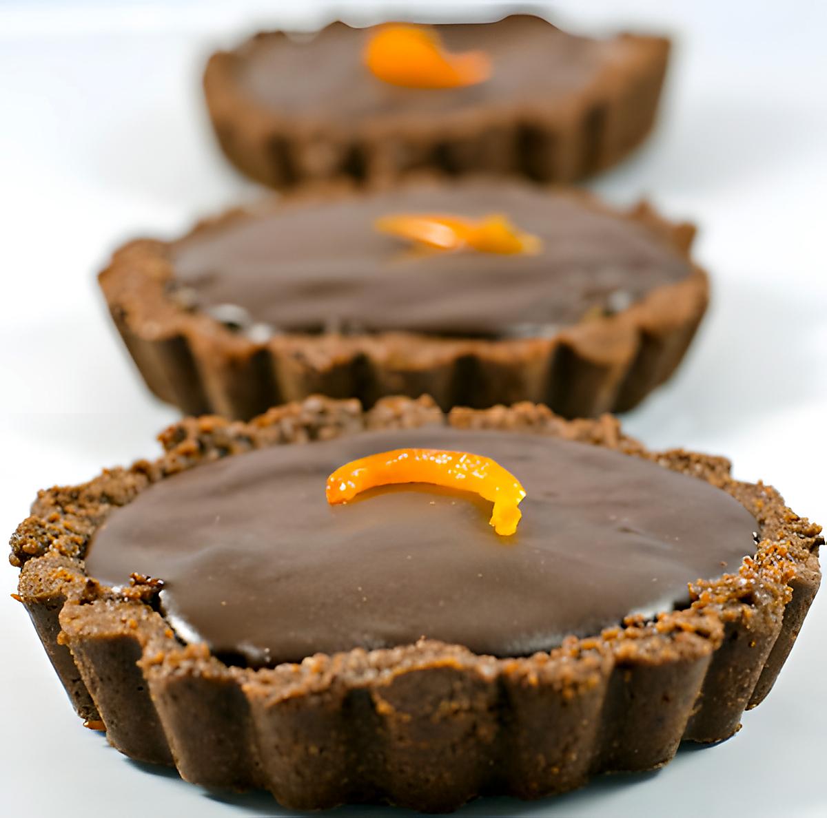 recette tartelette tout chocolat a la pralinoise