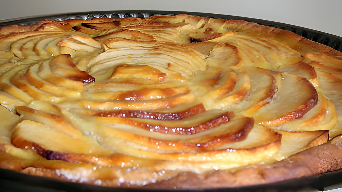 recette Tarte o pommes façon "grand-mère" pour la fête d mamies