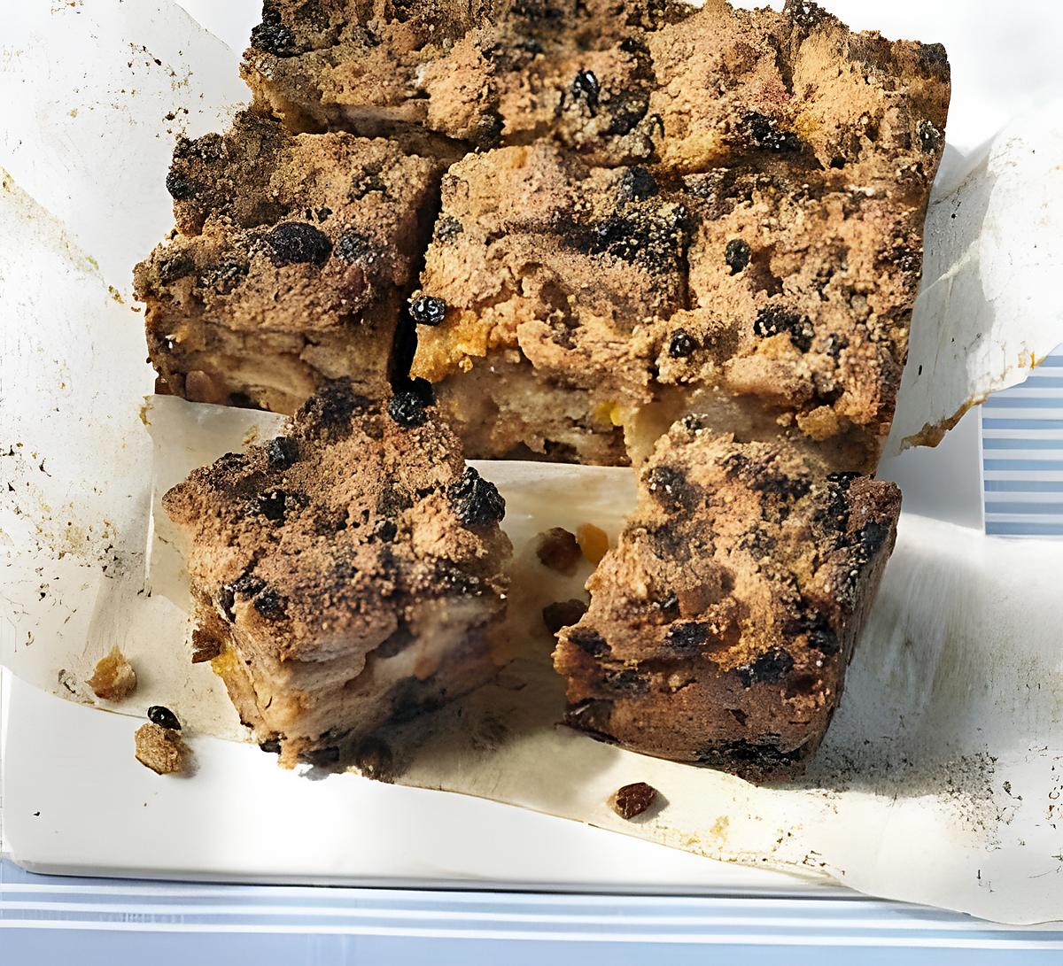 recette Le bread pudding [anglais]