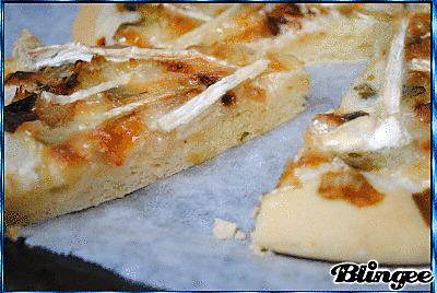 recette Flamiche aux Poireaux & Brie