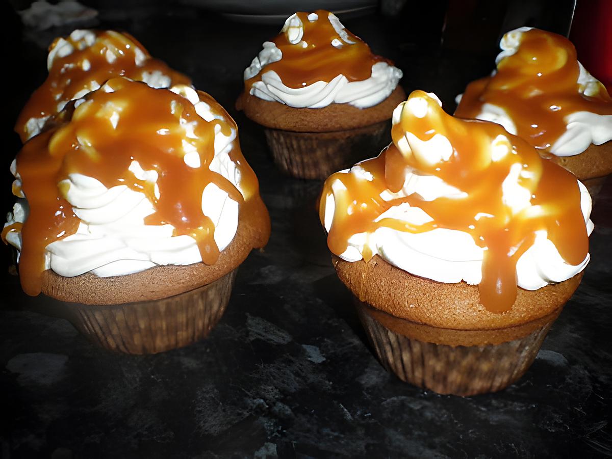 recette cupcake caramel au beurre salé