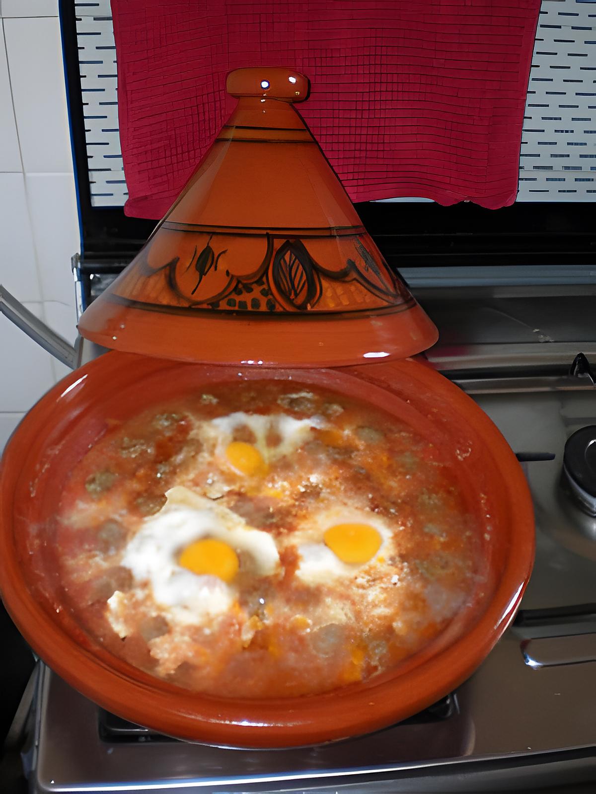 recette Tajine de kefta aux oeufs