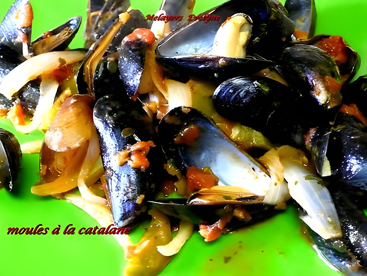 recette Moules à la Catalane