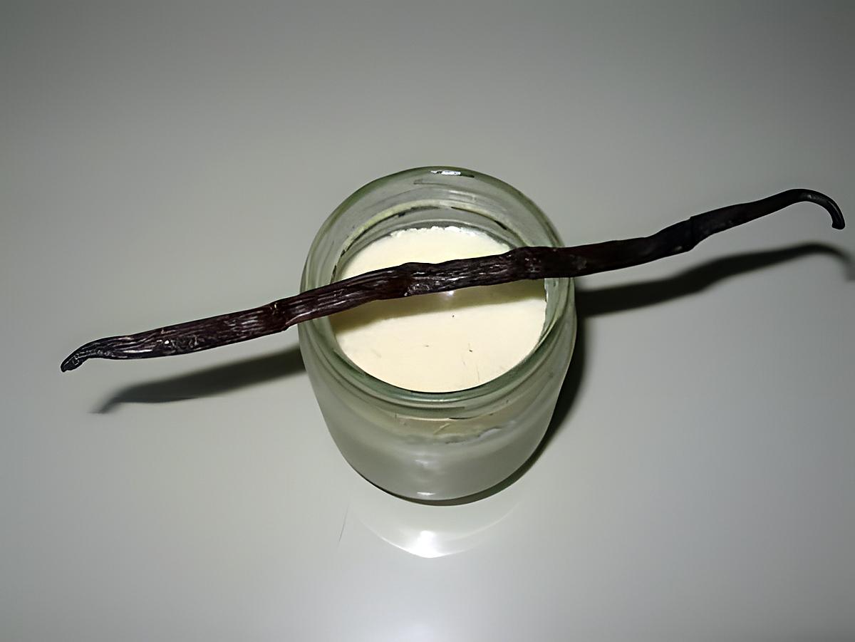 recette Yaourts infusés à la vanille