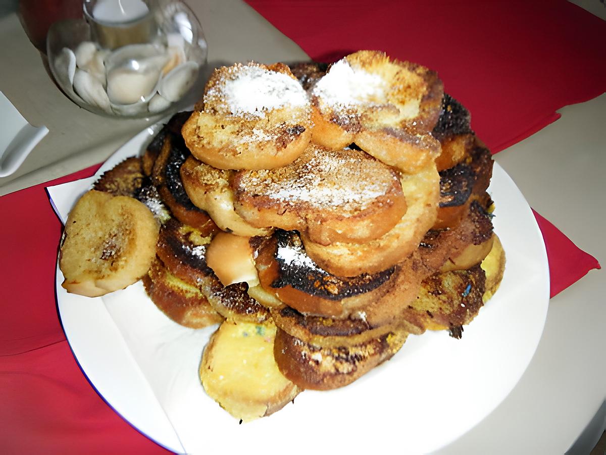 recette "PAIN PERDU"