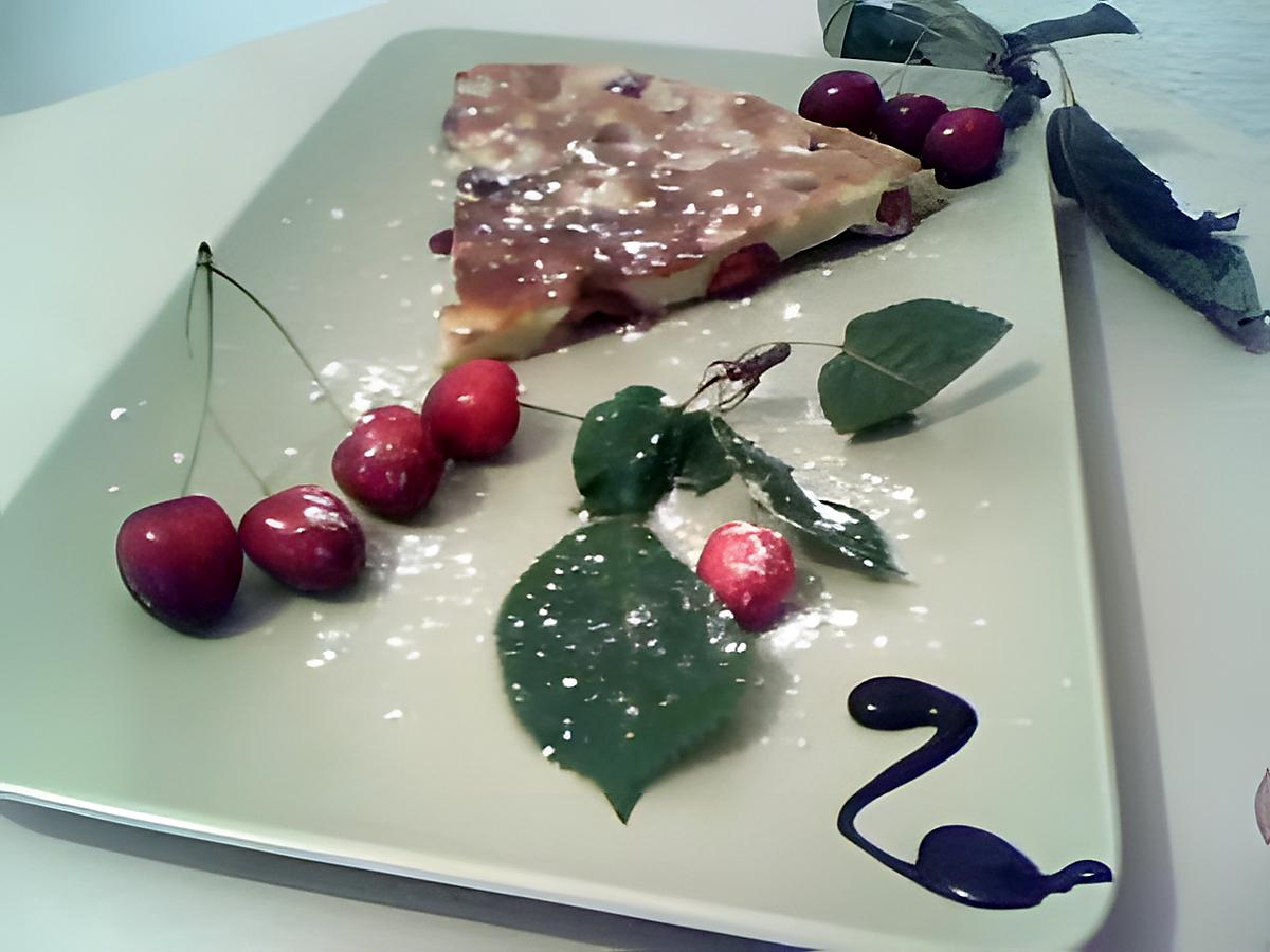 recette Clafoutis de mon enfance cuit à la poele