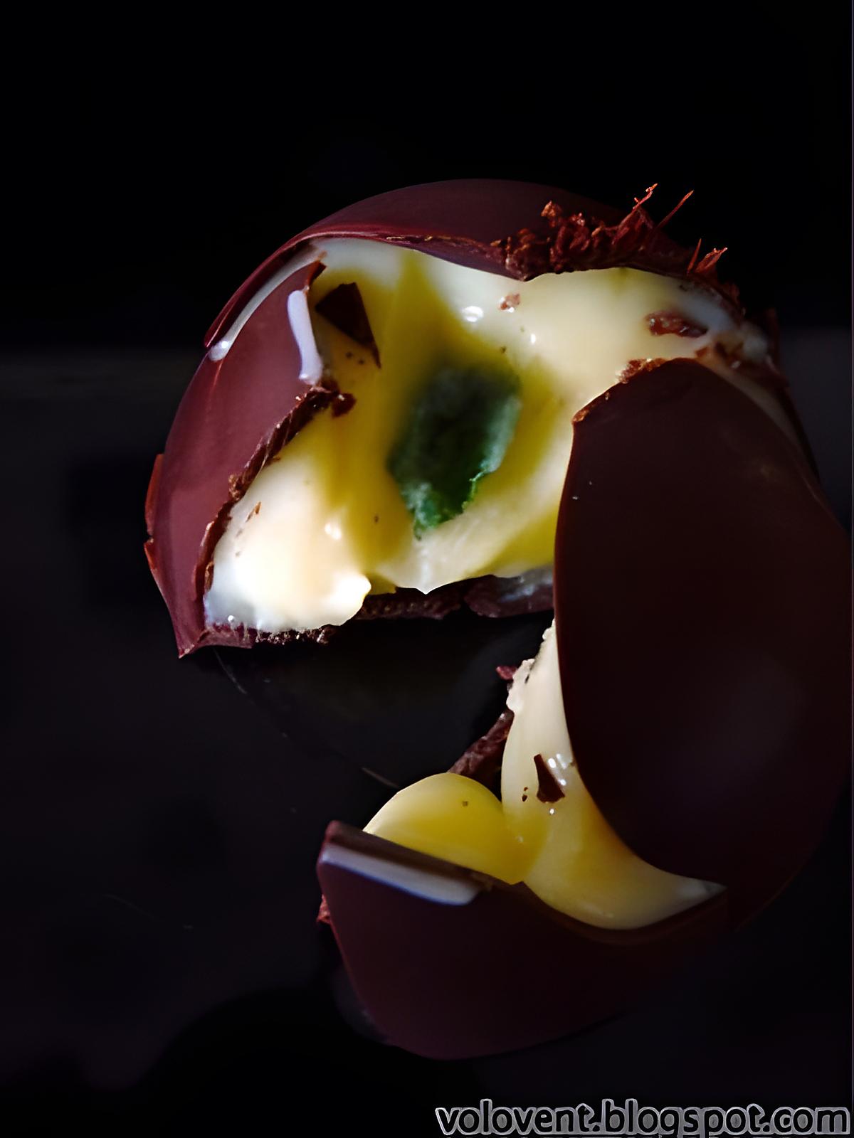 recette Chocolat grand cru et sa ganache au basilic