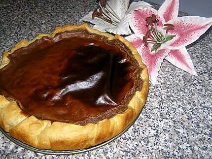 recette flan a la praline