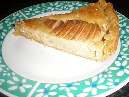 recette tarte aux poires amandine