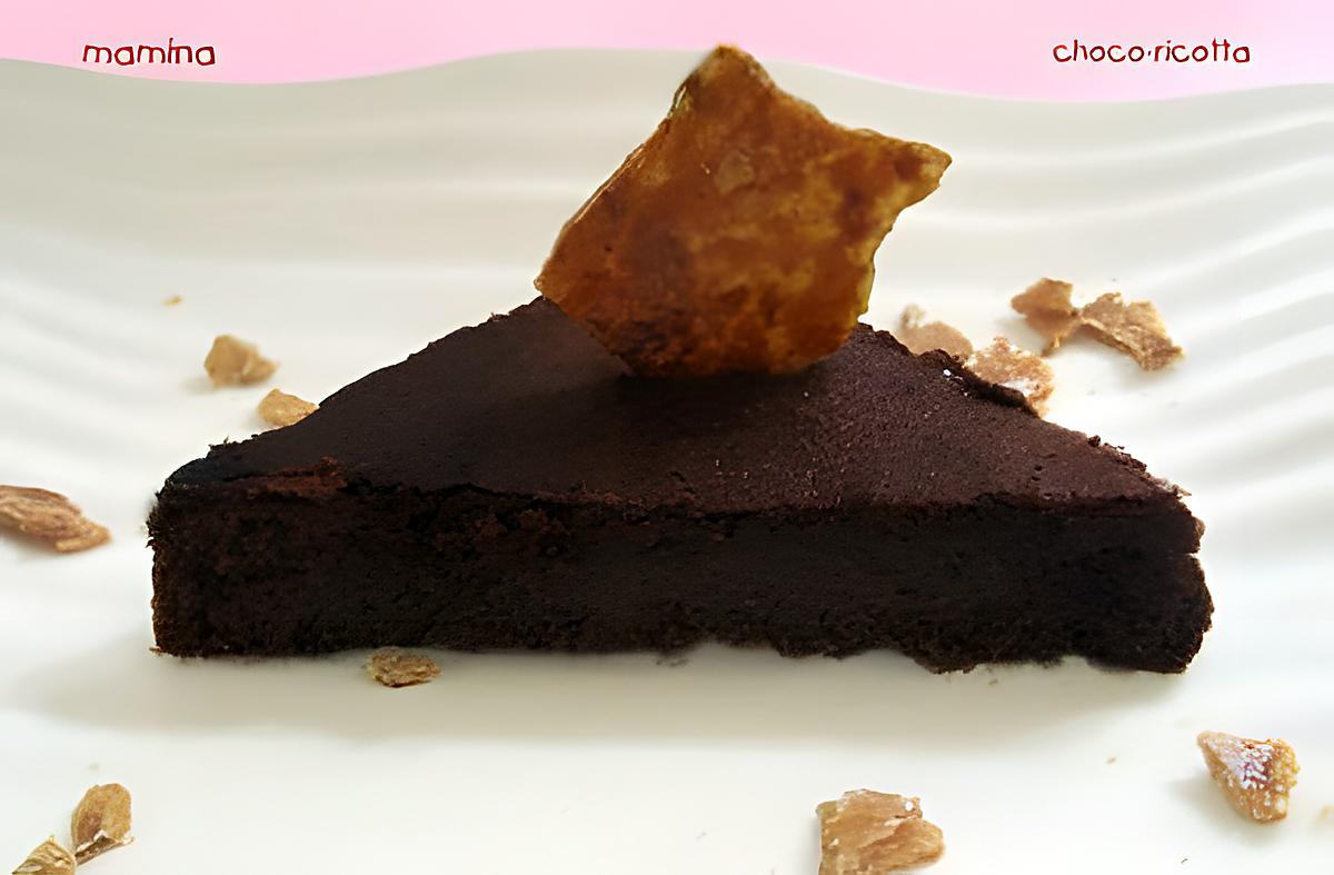 recette GATEAU AU CHOCOLAT BELLEVUE A LA RICOTTA