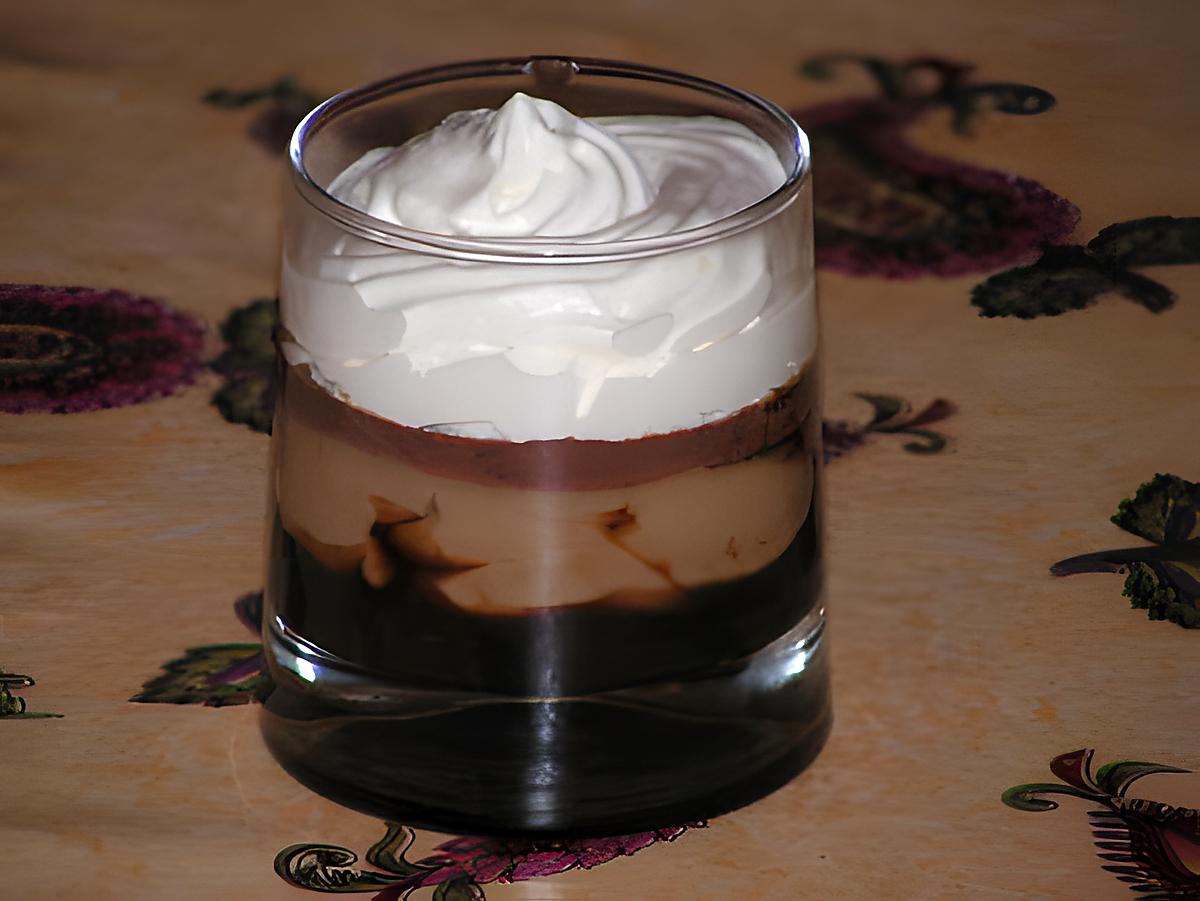 recette verrine à l'irish coffee