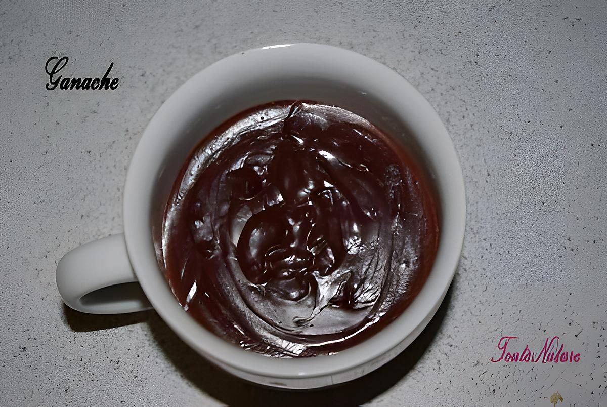 recette Ganache Au Chocolat Noir