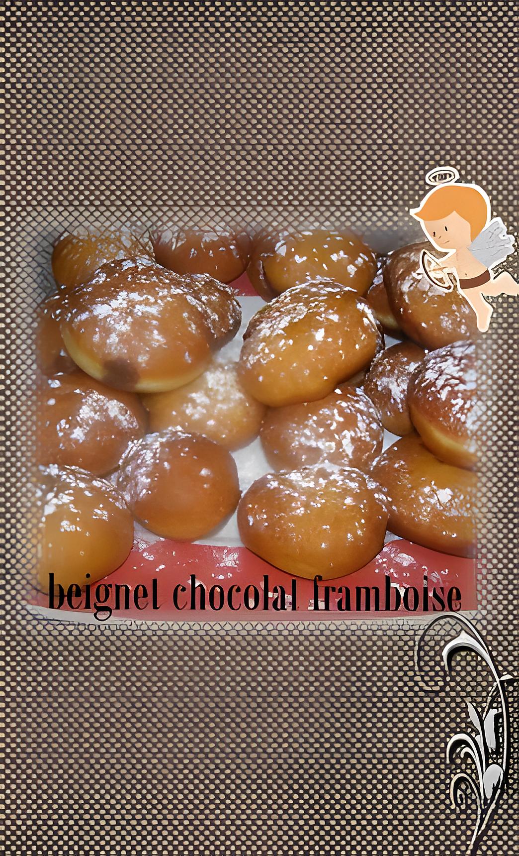 recette beignet fourrer nutella framboise