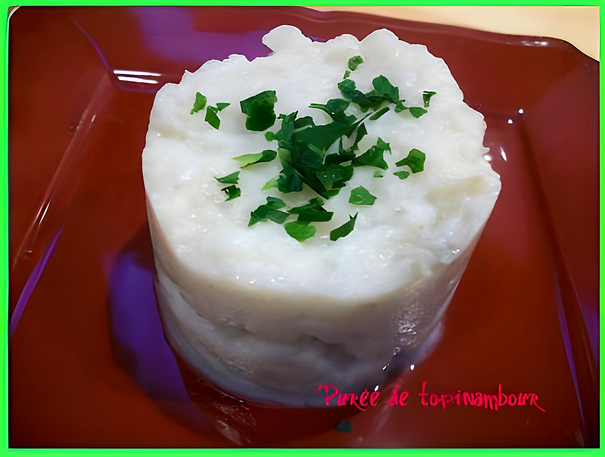 recette Purée de topinambours