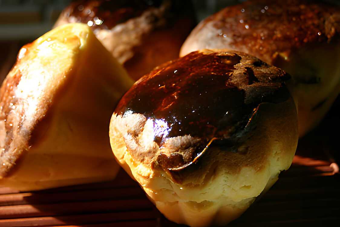 Petites brioches aux raisins