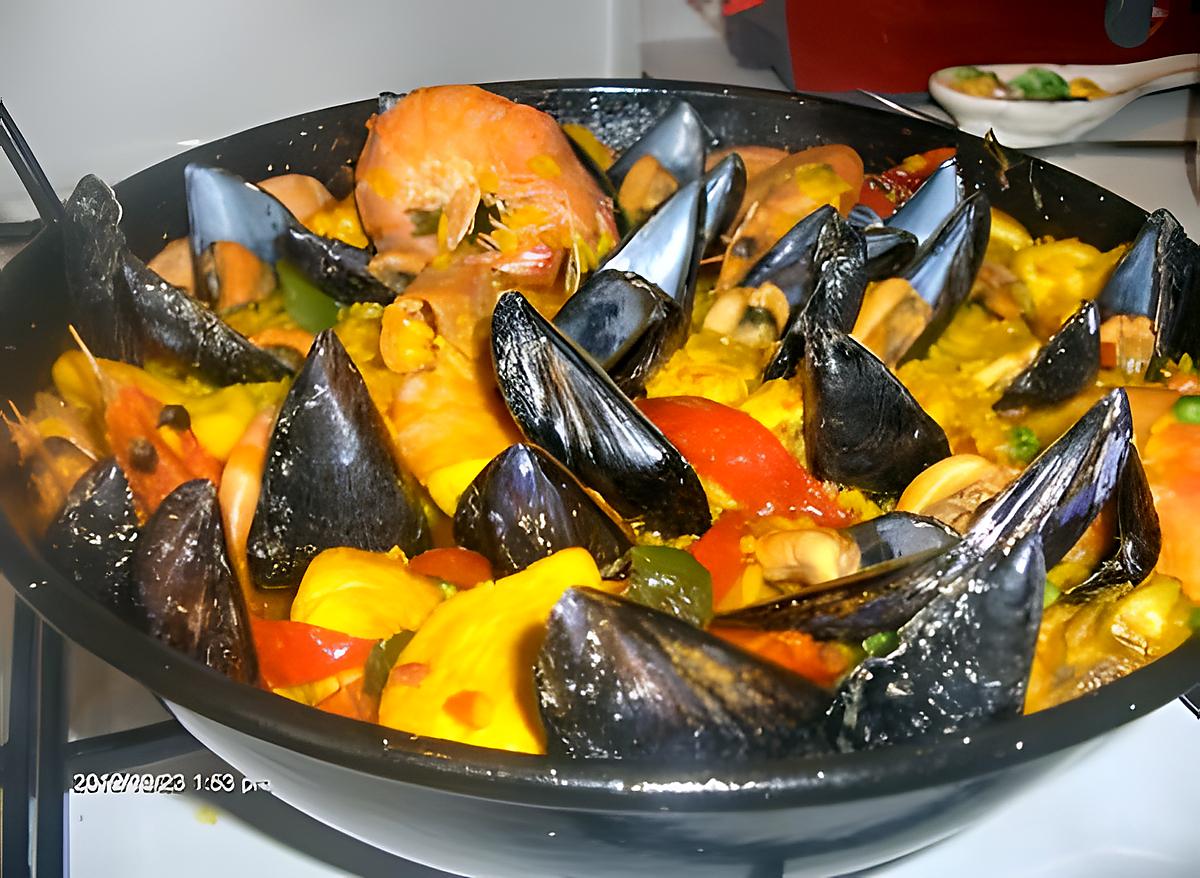 recette Paella de chez nous