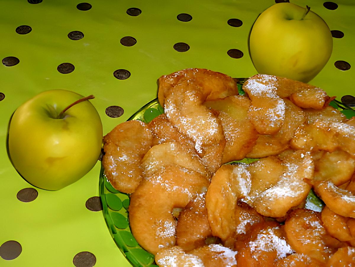 recette Beignets aux pommes ou comment faciliter la tâche des débutants