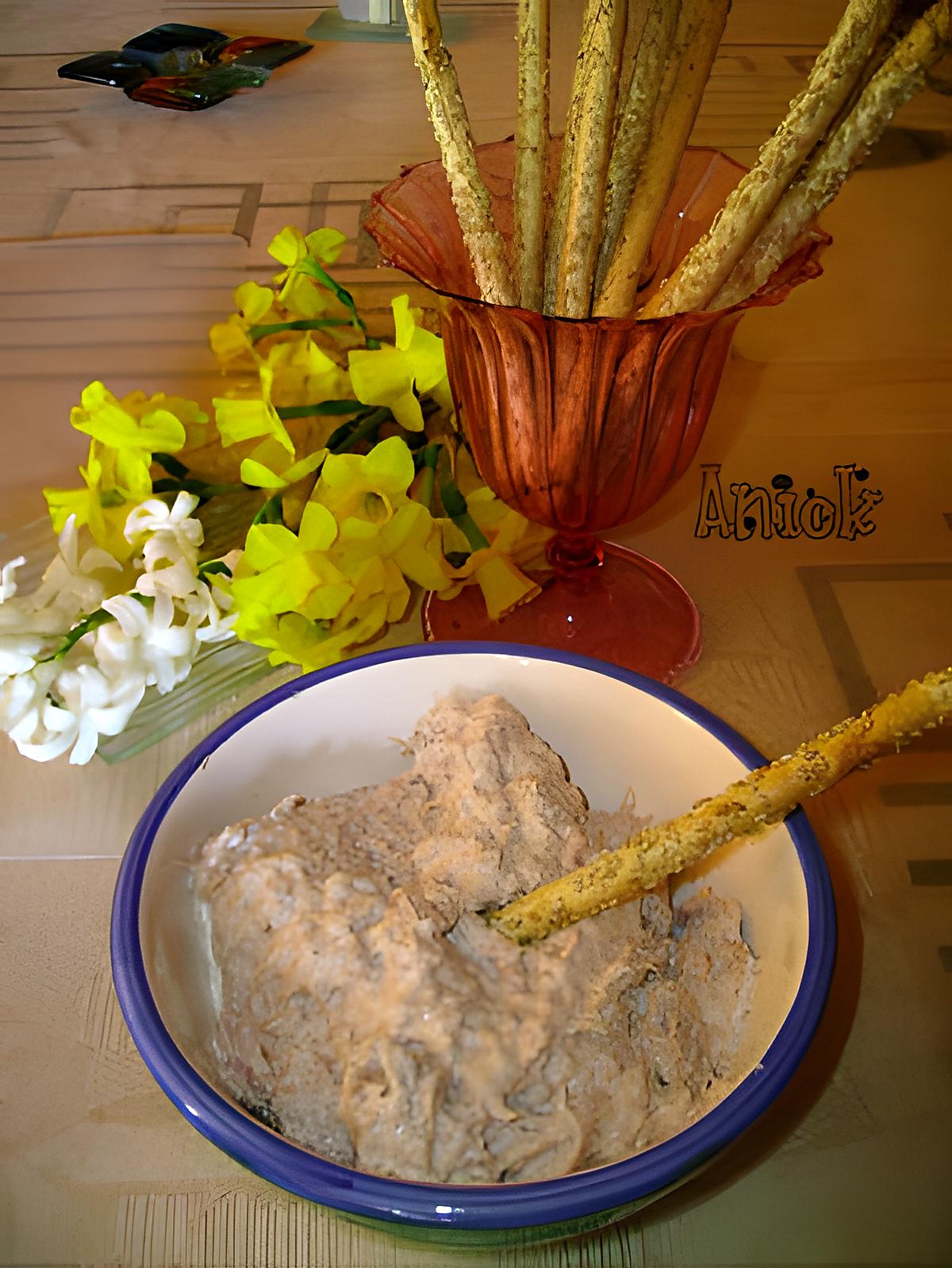 recette Rillettes de thon et gressins au sésame