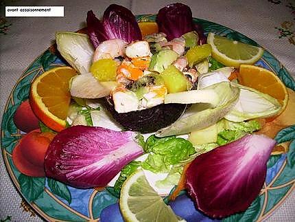 recette Salade  « Agullana »