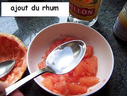 recette Pamplemousse  « punch »