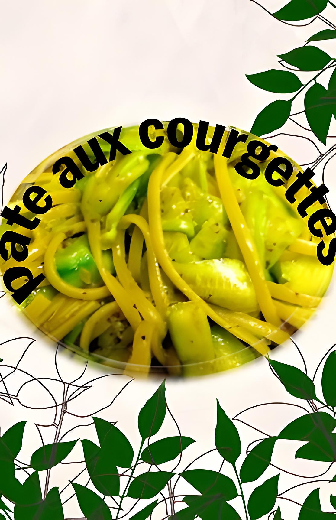 recette spaghettis aux courgettes