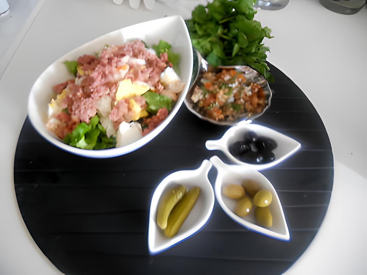 recette taboulet libanais de maman et ma salade de corned beef