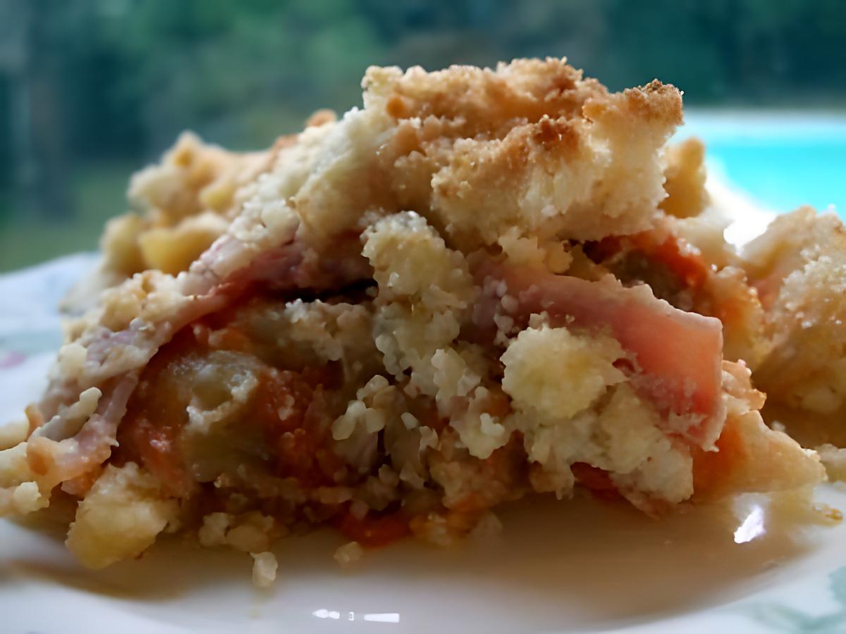 recette Crumble au potiron