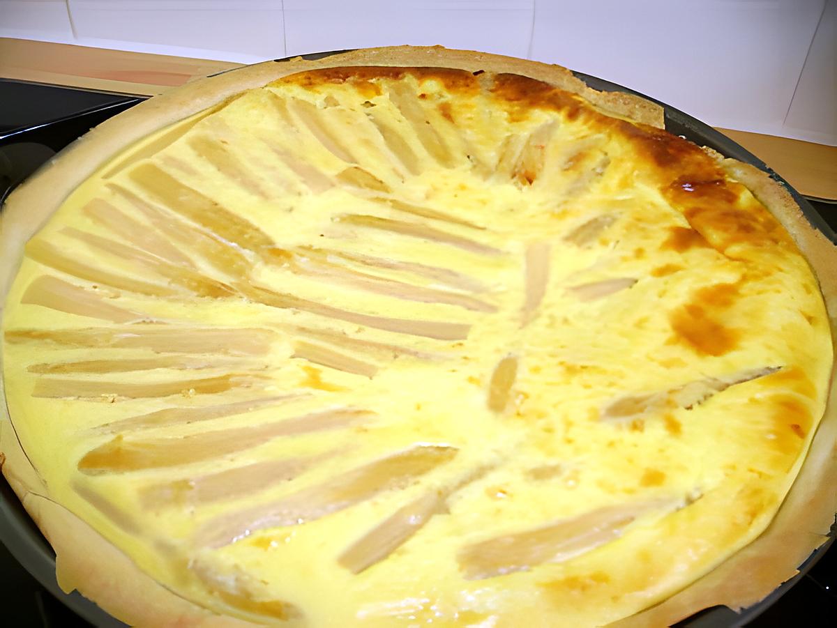 recette quiche aux asperges