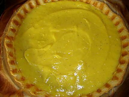 recette tarte a la creme d ananas