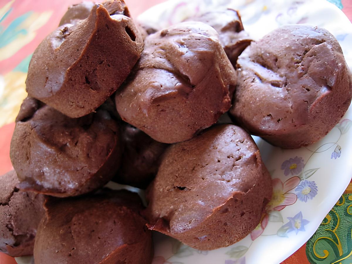 recette Bouchées au chocolat