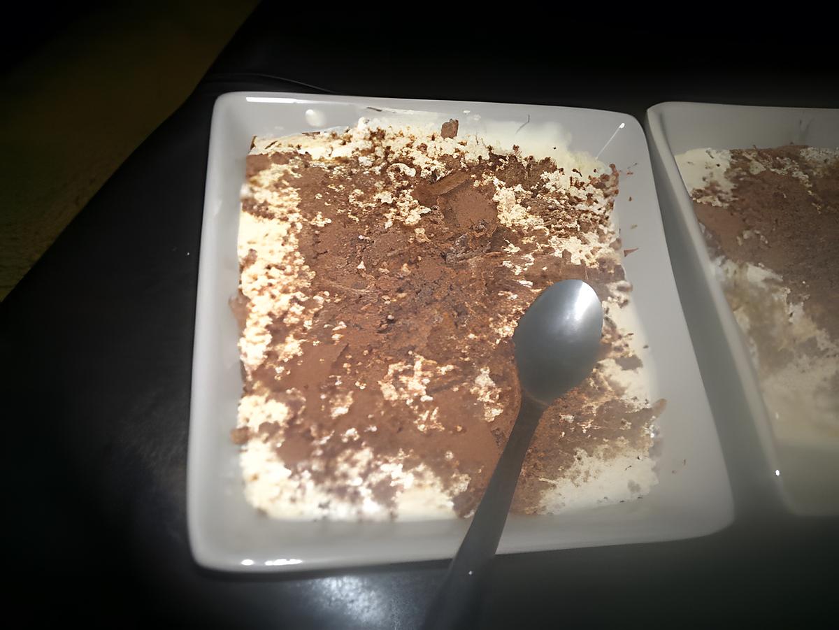 recette tiramisu