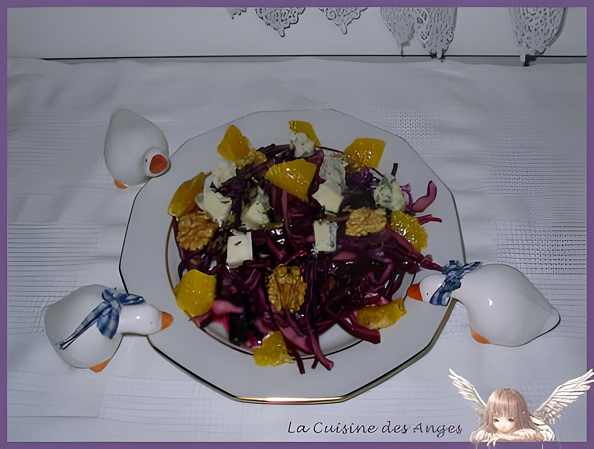 recette Salade Gourmande Harmonie Pourpre