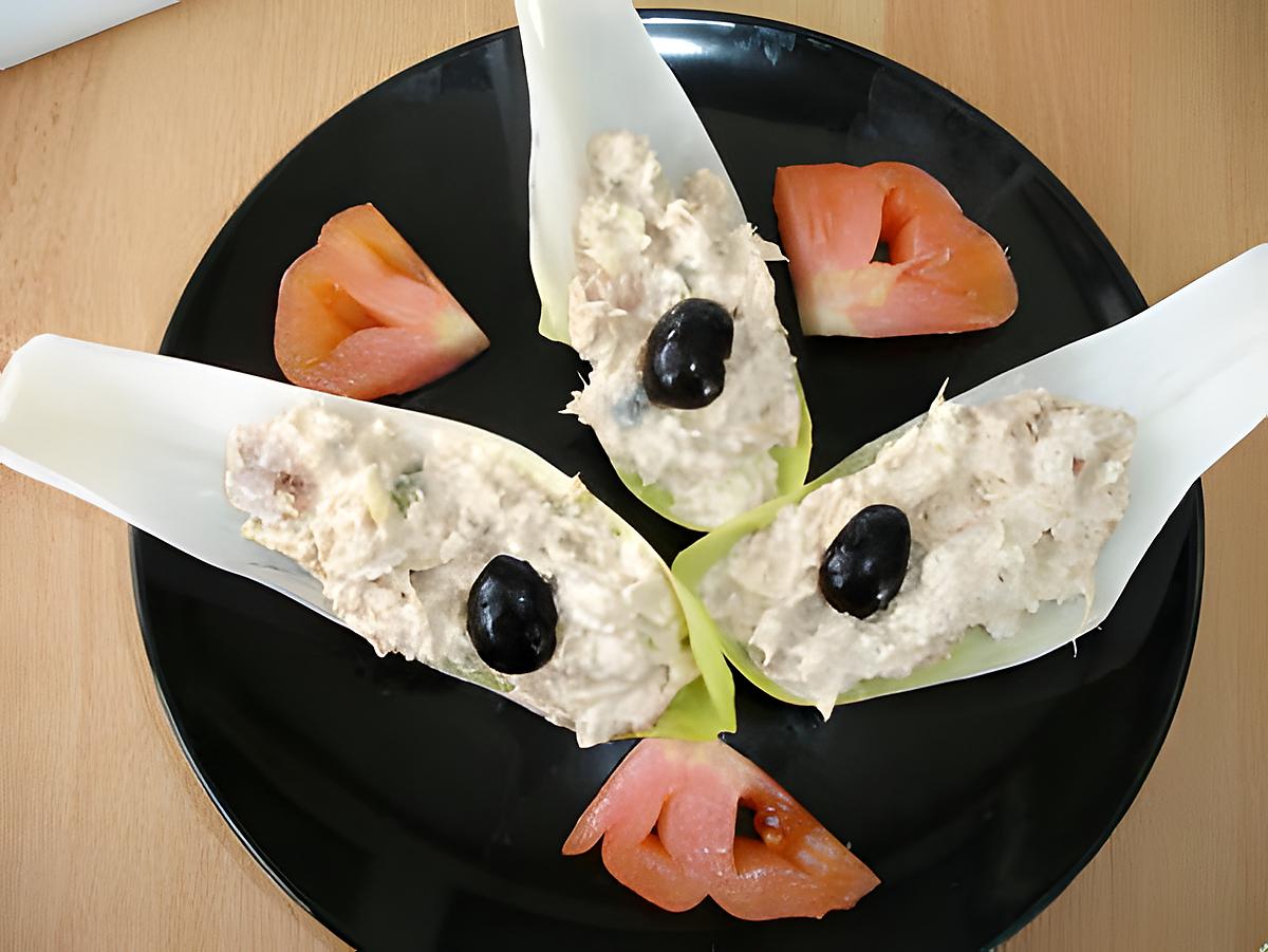 recette Endives au Thon (Rillettes)