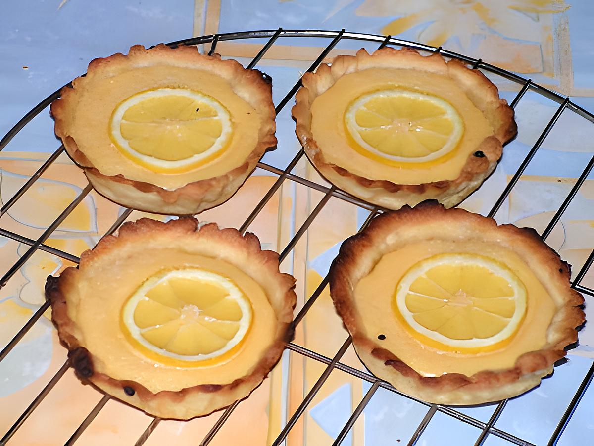 recette Tartelettes citronnées