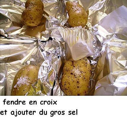 recette Pommes de terre farcies aux blettes