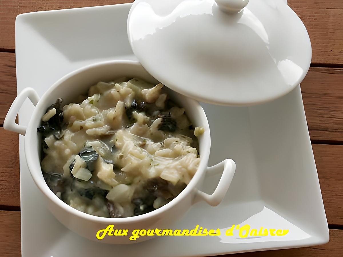 recette Risotto aux morilles et au parmesan