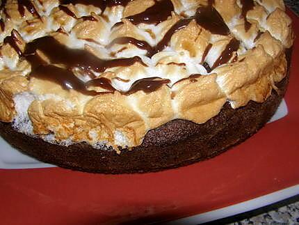 recette gateau au chocolat meringué