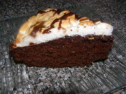 recette gateau au chocolat meringué