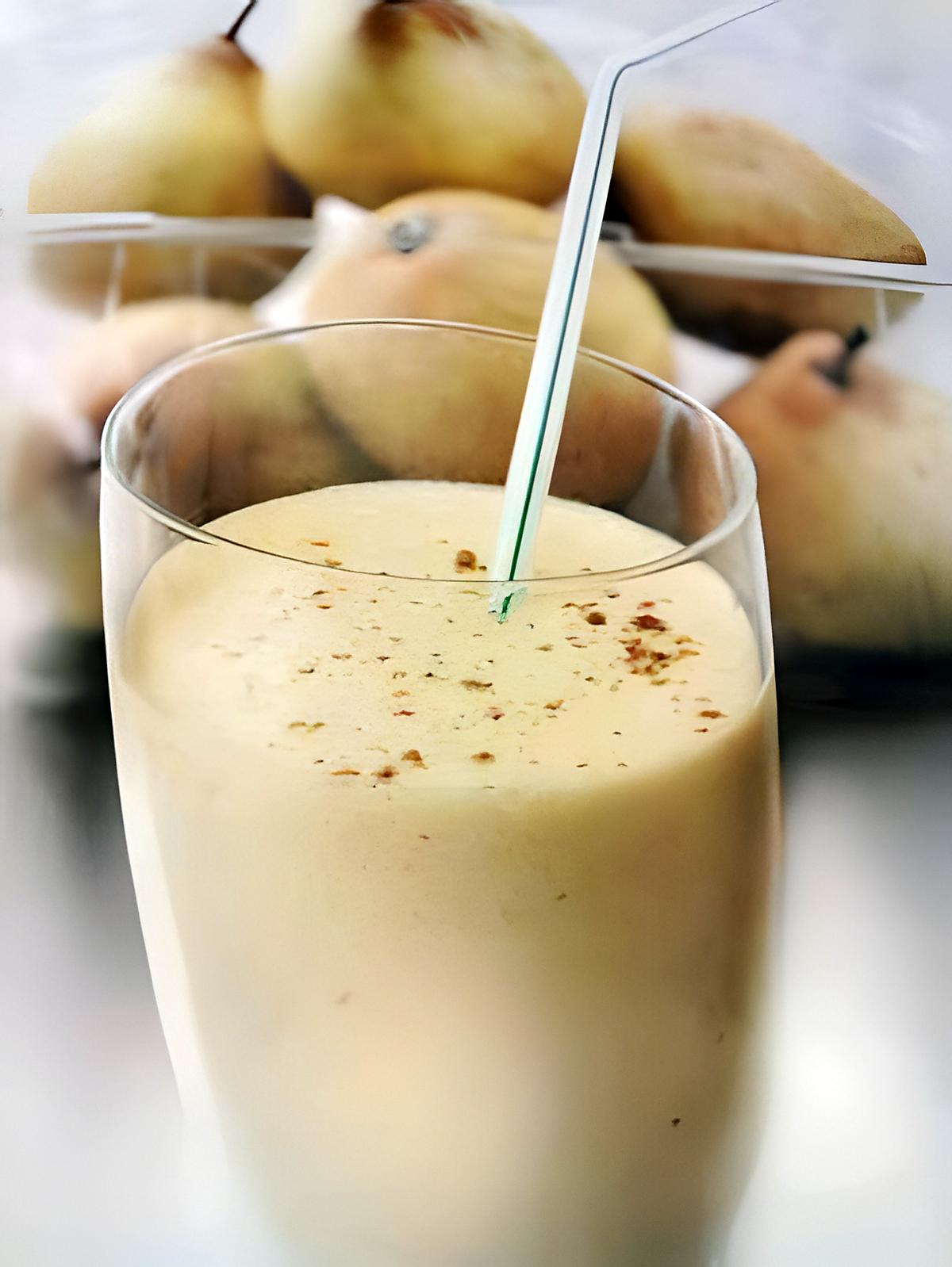 recette Smoothie à la poire