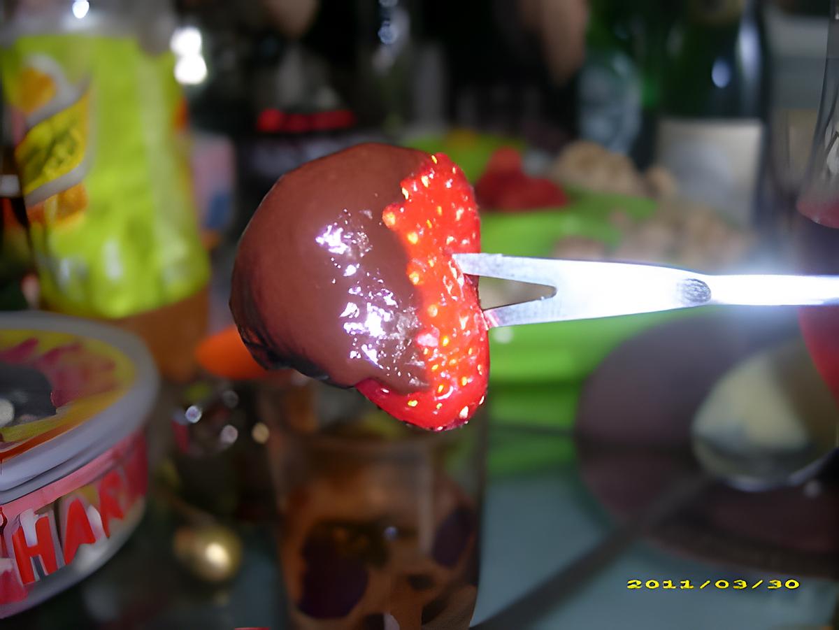 recette petite fondue au chocolat entre amis